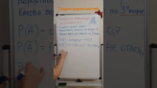 Теорема умножения вероятностей