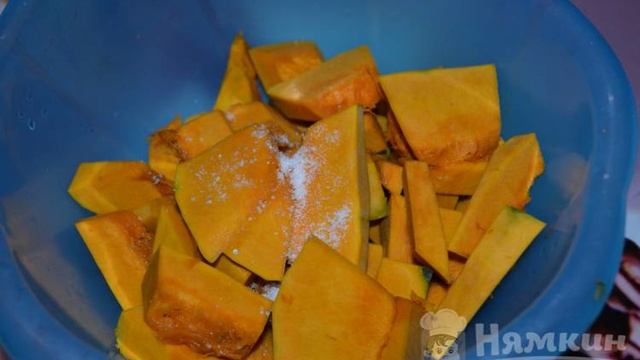 Тыква запеченная под сырной корочкой