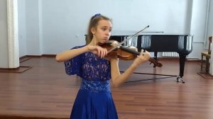 Н. Паганини Каприс №22, 1 тур Горобец Анисья