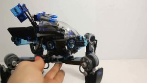 Lego Ninjago 70611 Водяной робот Нии Обзор+Распаковка бустеров серия 3