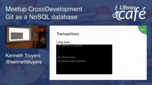 CrossDevelopment: Git as NoSQL database