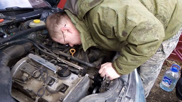 Выходной, ремонт машины и не только. #яйцо #помпа #пассат б5 #ремонтпомпы #выходной #инкубатор