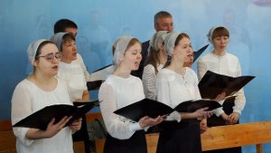 Сном Погребенного - пение Хора. Се-Верная Церковь ОЦХВЕ г. Волгоград.