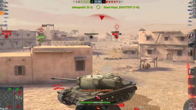T29 gameplay. (World of tanks blitz!)