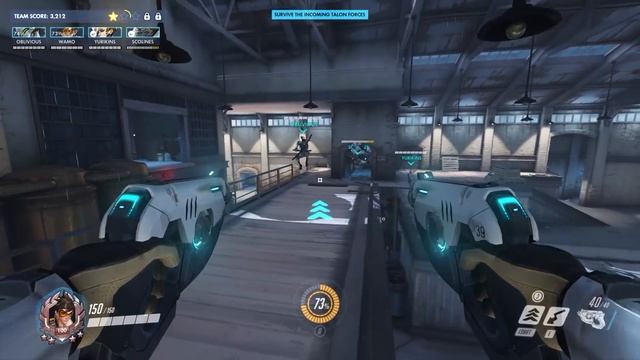 Overwatch Storm Rising Gameplay - Overwatch Archives Event 2019 смотреть онлайн