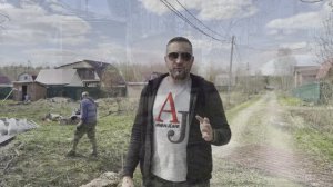 Забор из профлиста с распашными воротами и калиткой СНТ "Зеленые пруды"