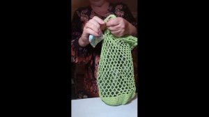 Чем укомплектовать сумку-авоську.Обзор сумки-сетки.