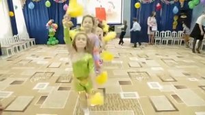 спортивный танец в детском саду