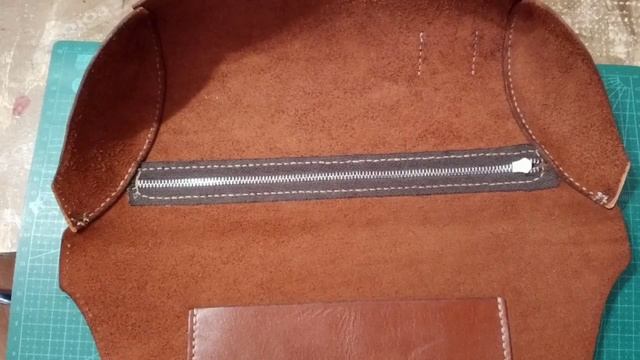 Натуральная кожа. Сумка "банан". смотреть онлайн