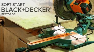 How To install soft start module miter saw BLACK+DECKER BES700 QS