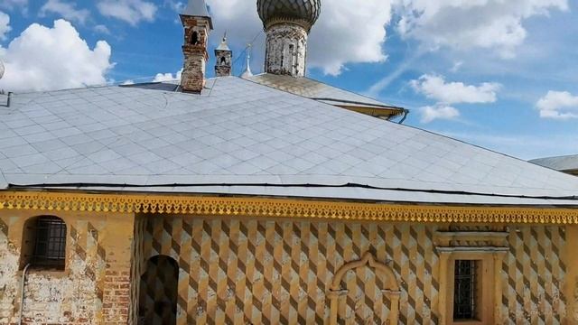 Ростовский Кремль переходы по крепостным стенам.
