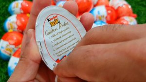 Yummy Kinder Surprise Egg Toys Opening - A Lot Of Kinder Joy Chocolate ASMR || part- 224