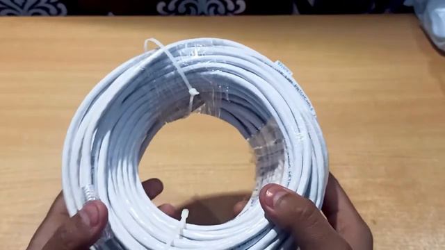 FEDUS Cat6 LAN Cable Review & Speed Test _ 40M LAN Cable Unboxing смотреть онлайн