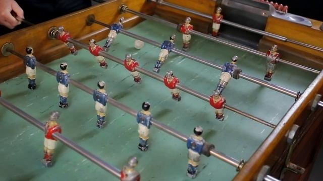 Vintage French Foosball Game Table - Soccer / Football from M.S. Rau Antiques