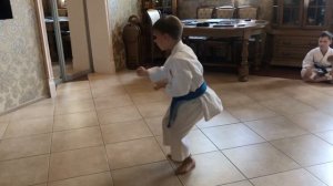 Bassai Dai. Ката Басай Дай. WSKF. Батыршин Федя, 8 лет