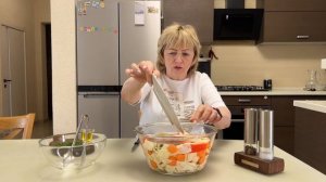 Хрустящая маринованная капуста кусочками. Вкусная обстановка