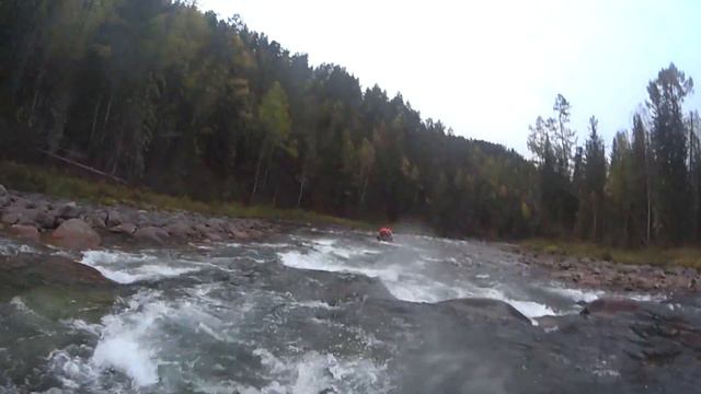 Прекрасная река зародившаяся в горах Восточного Саяна. (часть третья, спуск и ночная поездка) смотреть онлайн