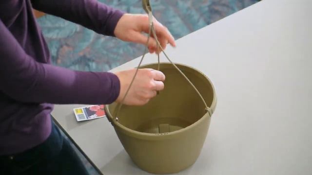 Capri Hanging Basket Assembly for Retail
