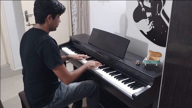 Faded - Alan Walker cover on digital piano смотреть онлайн