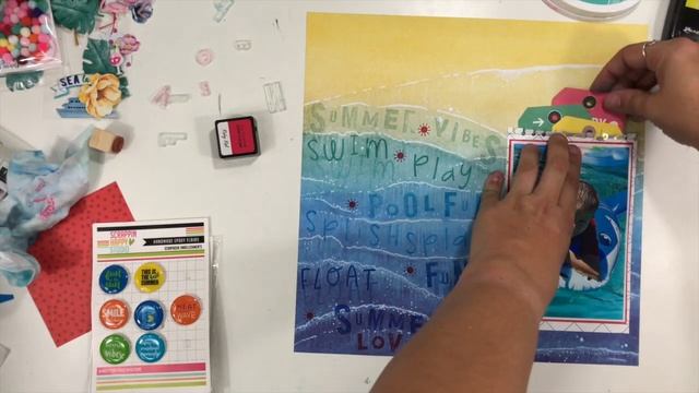 Scrapbooking Process Video: Summer Love смотреть онлайн