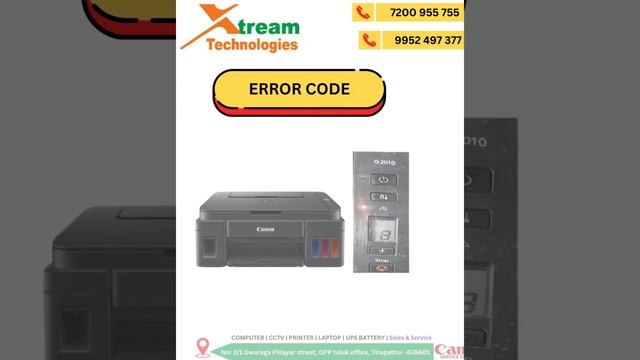 Canon printer service tirupattur |best canon service tirupattur |canon shop Xtream technologies