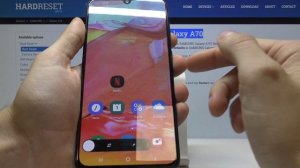 Как сделать скриншот на Samsung Galaxy A70