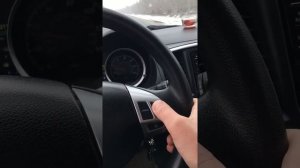 Как включать круиз контроль на Mitsubishi Lancer X 2017 г