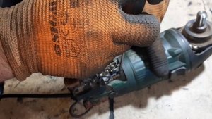Болгарка Bosch PWS 8-125 - лечим от конвульсий.
