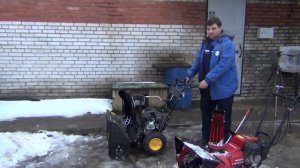 Снегоуборщики хонда и чемпион. Обзор, сравнение.