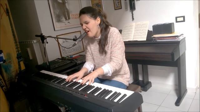 Io e Anna-Cesare Cremonini interpretazione di Claudia Verini. Keyboard Yamaha P-105 смотреть онлайн