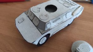БРДМ-2 из картона