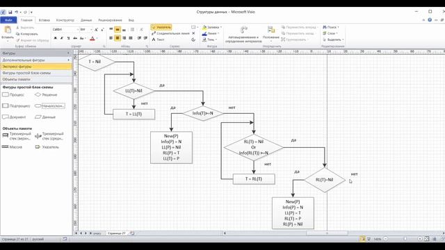 Двунаправленный список: сортировка по возрастанию смотреть онлайн