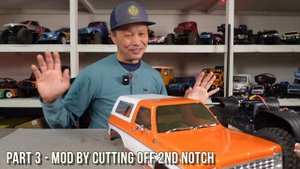 3 tips how to remove your FMS FCX10 body - and how to mount a different body