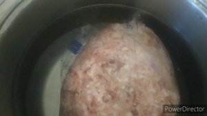 Как быстро разморозить фарш.