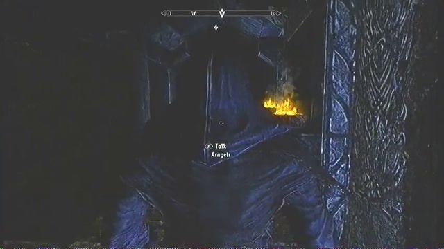 The Elder Scrolls V: Skyrim - Use The "Clear Skies" Shout To Open The Path (with Commentary) смотреть онлайн