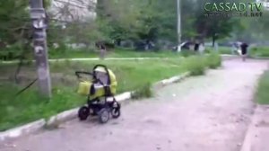 Ополченец закрыл своим телом коляску с ребенком (видео 18+) » Голос Севастополя