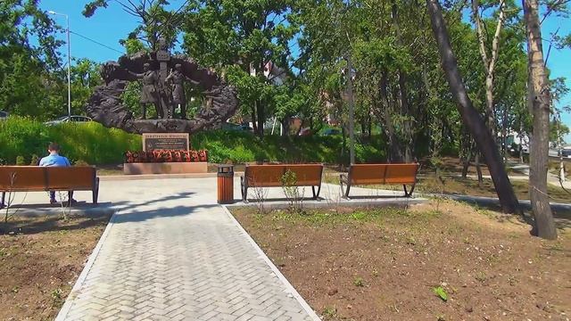 Памятник героям острова Даманский Владивосток. Сat. _VL смотреть онлайн