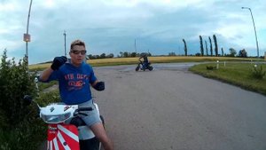 Установка резонатора на Honda dio 18 + жестокий арабский дрифт