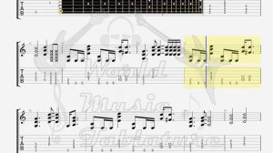 Dokken   Alone Again GUITAR TAB