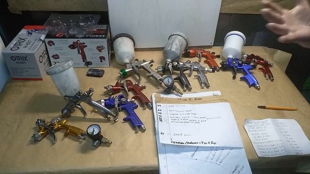 Выбор краскопульта по расходу воздуха. Sagola, FLG-5, Walkom, Star, Rett, Ивата w-101, Huberth R500 смотреть онлайн