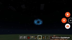 Чёрная дыра в Minecraft