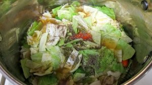 Куриный суп с капустой