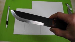 Самый простой способ определить угол заточки.