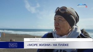 «Море жизни» на пляже