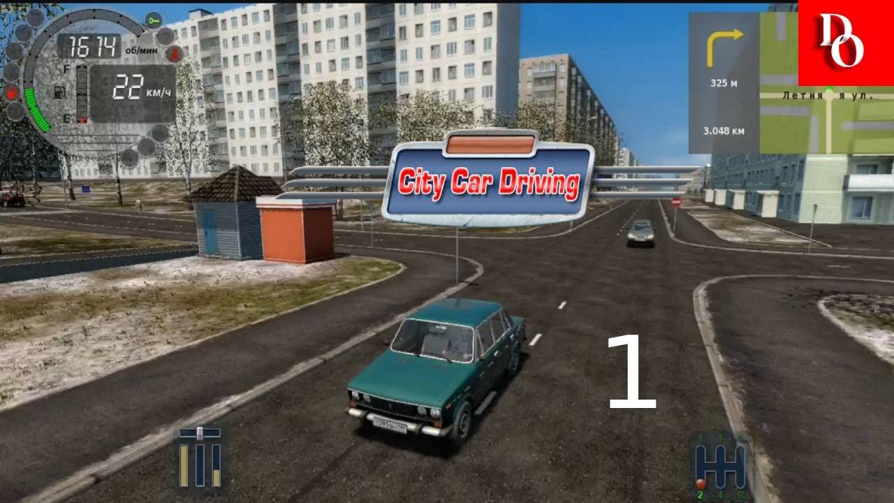 РАБОТАЮ ТАКСИСТОМ #1 City Car Driving