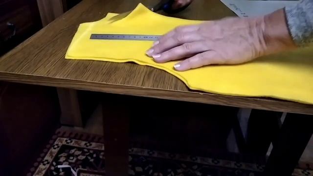 Шьём теплый свитшот из флиса.