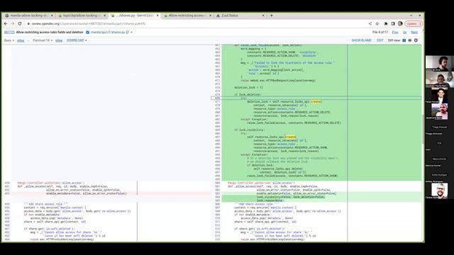 Resource Locks: Manila Bobcat Collaborative Code Review - 3rd Aug 2023