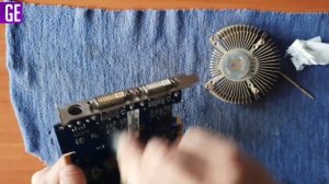 Cleaning An Asus GeForce 8600 GT Graphics Card