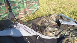 Обогрев палатки, спальника от аккумулятора 12 вольт.