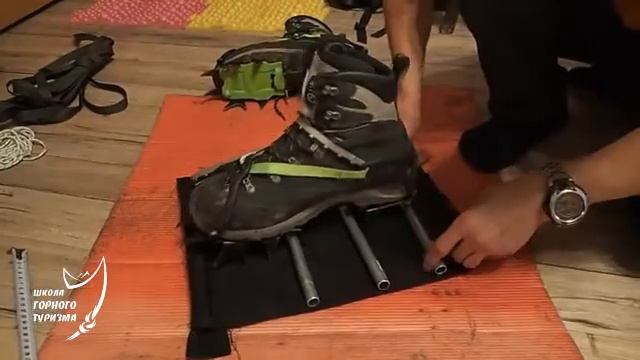 Как сделать каркасные снегоступы Лебедева (часть 1) смотреть онлайн